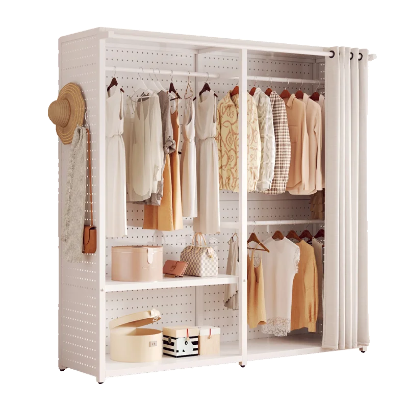 

Metal hole board, wardrobe, household, bedroom, cloakroom, shelf floor