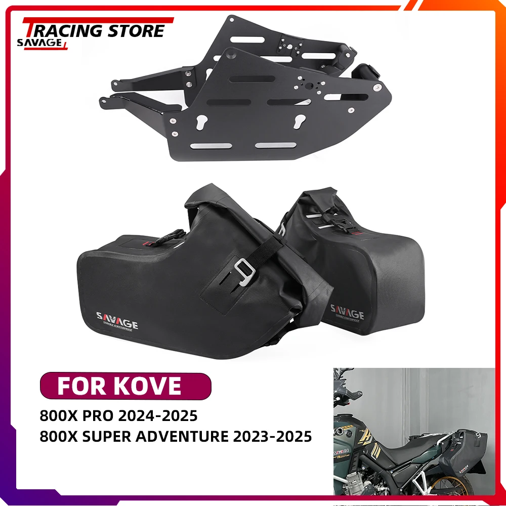 

For KOVE 800X Pro Super Adventure Motorycle Luggage Rack Side Bags Saddlebag Bracket Mounting Holder Sidebox Storage box 800 X