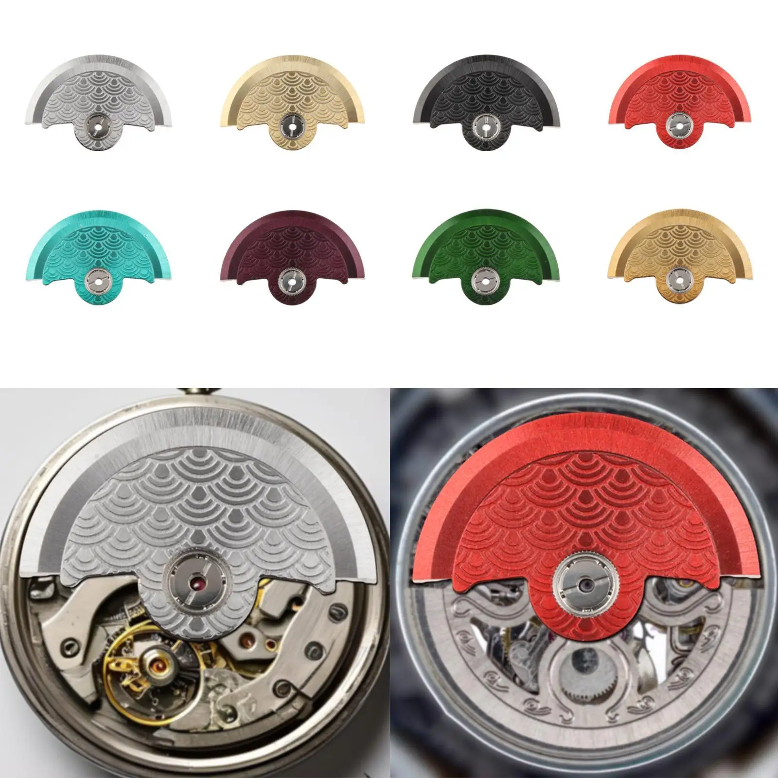 Watch Rotor Watch Repairing for Mechanical Watches Watch Component High Performance Automatic Rotor for NH36 NH38