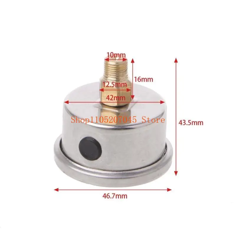 37cd مركبة زيت الوقود عرض مقياس 0-160 Psi/بار منظم ضغط الوقود قياس متر محرك السيارة الوقود متر #1