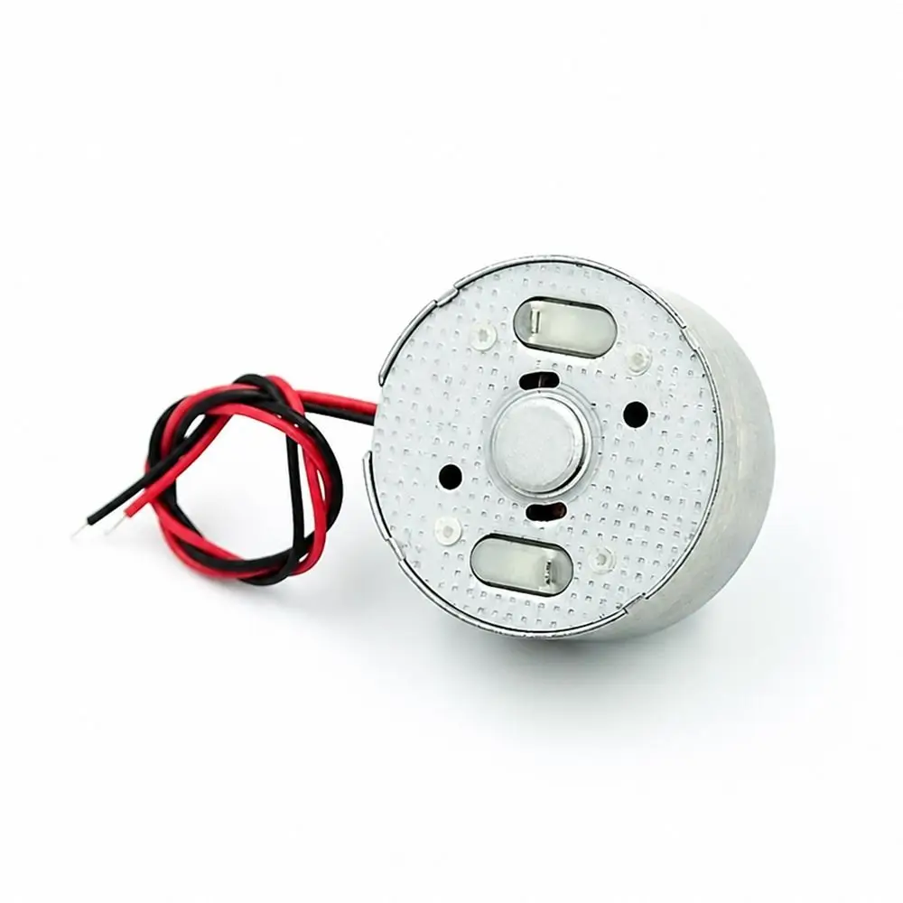 5Pcs Durable DC 1.5V-6V RF-300 DC Motor 2Pin 24mm Round Brush Motor 2 Wire PH 2.0mm Micro 300 Motor for Toy Model
