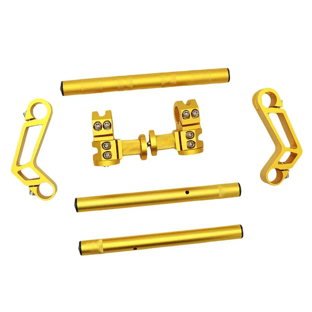 

Aluminum Motorcycle Handle Bar Kit 22mm Sport Lower Bar Set for Honda Grom MSX 125 Universal Bike Parts