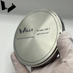 98mm Titanium Discs · SYSTEM TI 5-BLANK Non-precious Dental Lab Milling Alloy Crade 5.