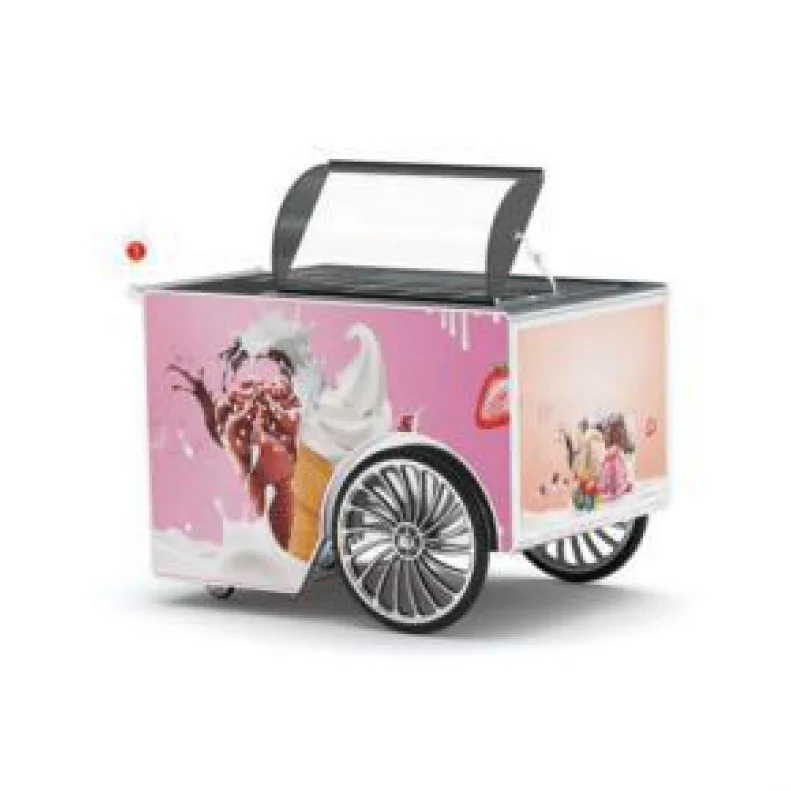 Dining Display Gourmet Cart Ice Cream Cart Restaurant Dessert Cart