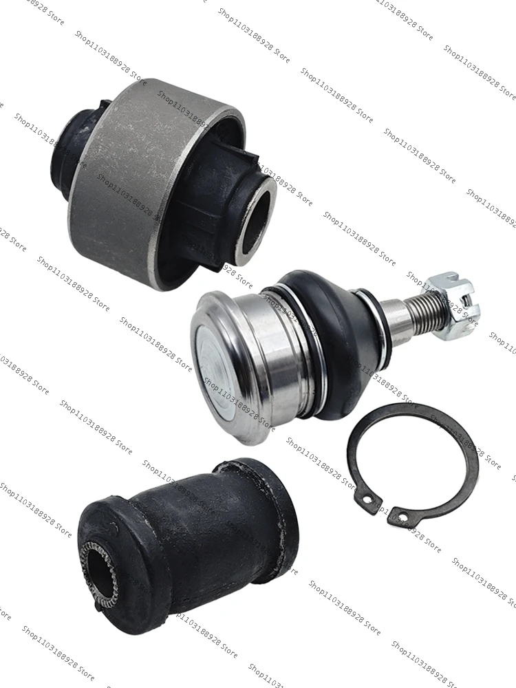 For Geely LC GX2 Emgrand Panda Car Lower Triangular Arm Rubber Sleeve Liner Lower Swing Arm Rubber Sleeve Triangle Arm