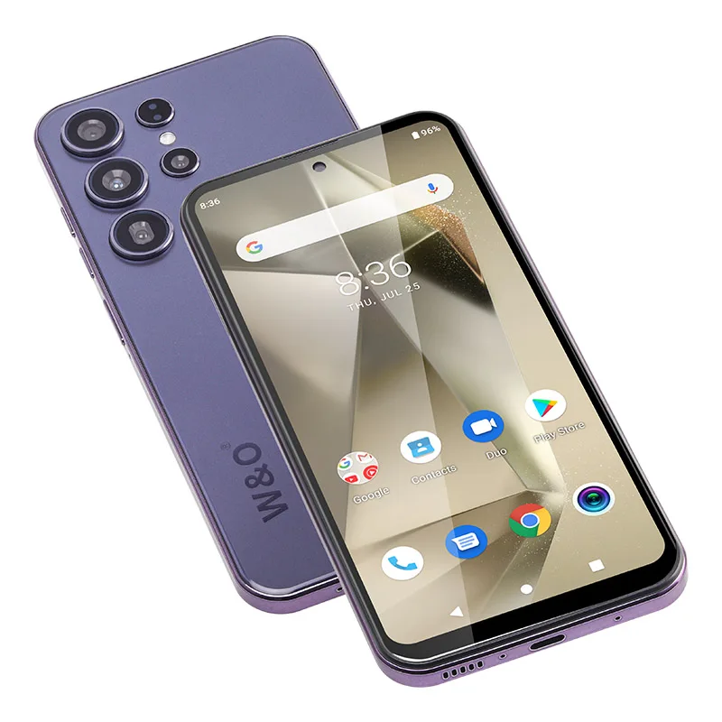 W & O-Smartphone Android X500 4G, téléphone portable, 4 Go de RAM, 64 Go de ROM, téléphone portable Dean, 6.53 pouces, touristes, Epi4800 mAh, batterie 5 + 13MP, téléphone portable en vente