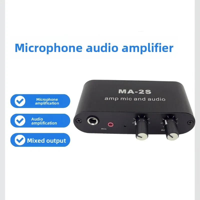 Dynamic microphone electret condenser microphone preamp pickup amplifier music accompaniment amplifier mixing board