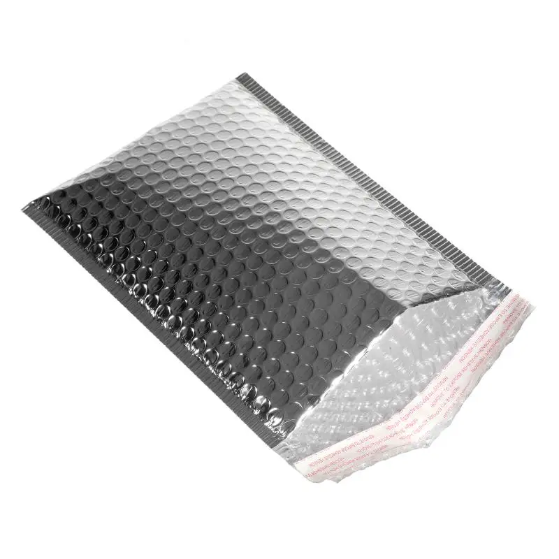 50pcs/Lot Foam Envelope Self Seal Mailers Padded Shipping Envelopes With Bubble Mailing Bag Shipping Packages Black Gold Silver