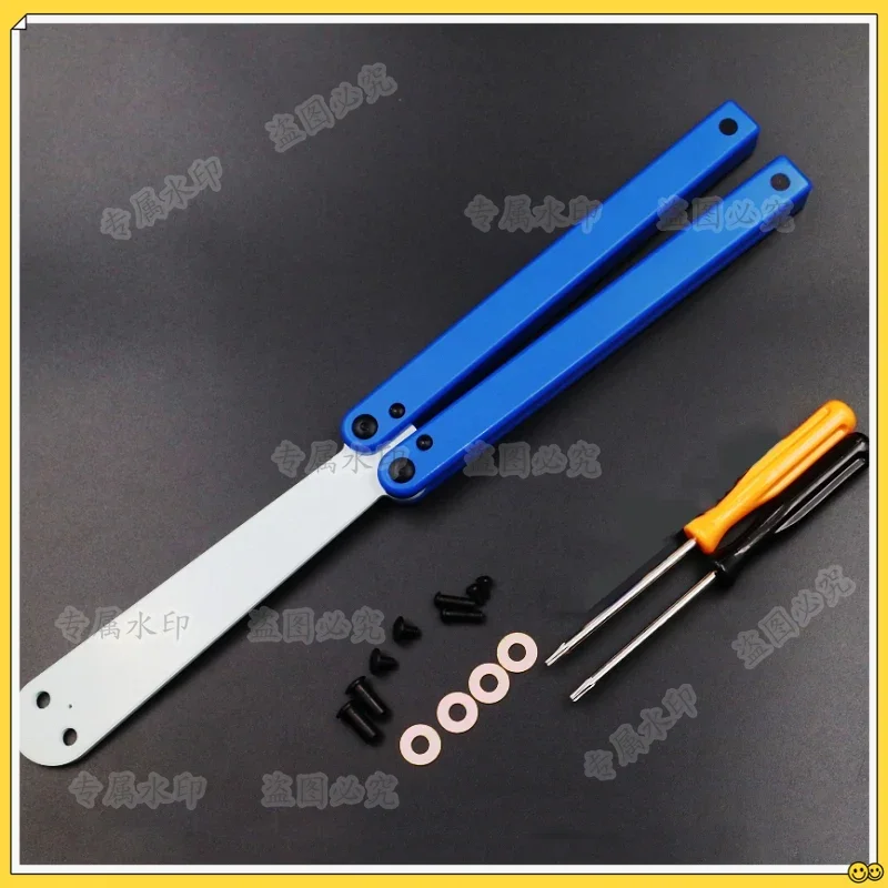 entraineur-de-balisong-de-poche-pliable-non-rase-en-plastique-pour-practice-papillon