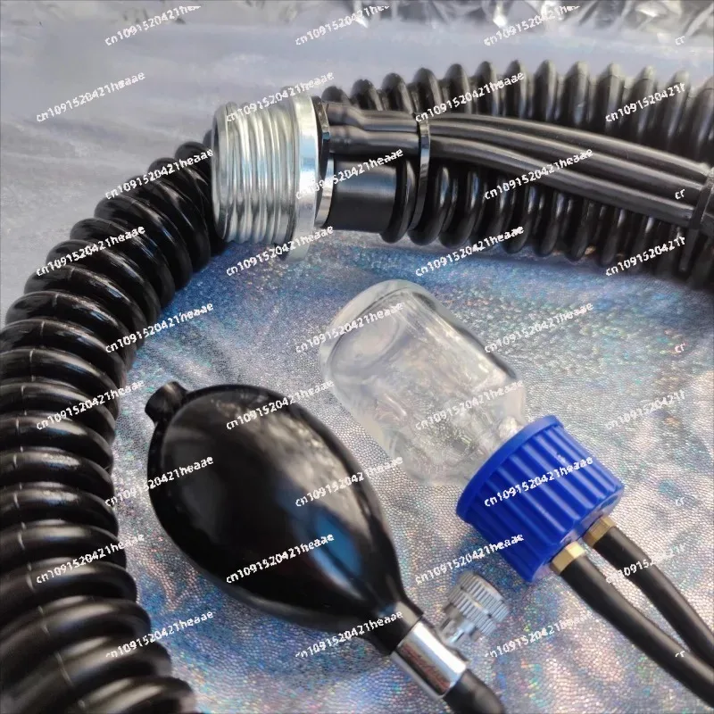 Suitable for  Special Air Guide Tube with Metal Connector Rubber Hose Gas Mask Accessories