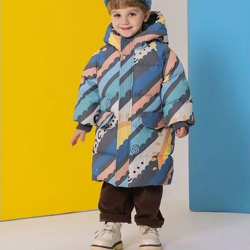New  Boy  Winter Down Jacket Thickness Kids Baby  Coats  Children   Autumn  2025-A0103