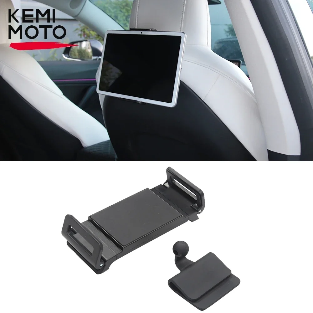 Phone Holder For Tesla Model 3 Model Y Back Seat 360 Degree Rotate Stand Support For Tablet iPad Mini Pro Interior Accessories