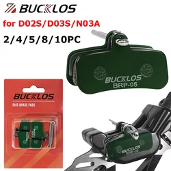 BUCKLOS Bike Disc Brake Pads for SHIMANO D02S N03A Ceramic Brake Pad for BR M9120 M8020 M7120 M6120 Hydraulic Brake Pads 2/5PC
