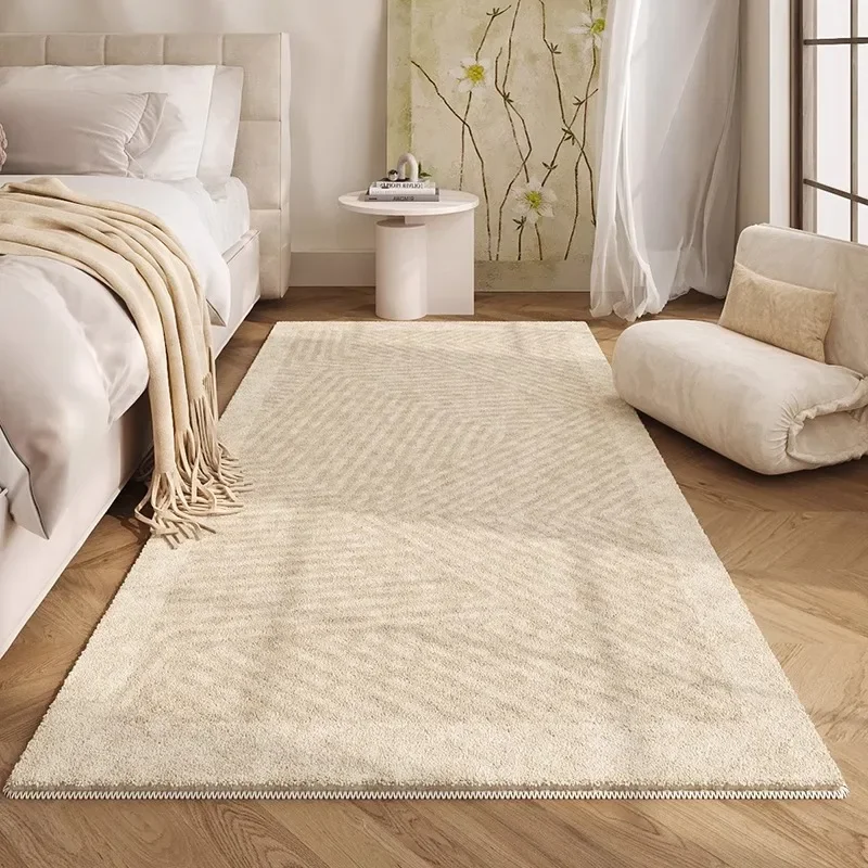 

Bedroom Carpet Cream Wind Cashmere Bedside Mattress Floor