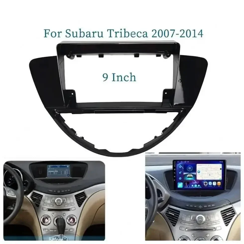 

Для Subaru Tribeca 2007-2014 9-дюймовая Автомобильная рамка, адаптер, Android радио приборная, комплект панелей