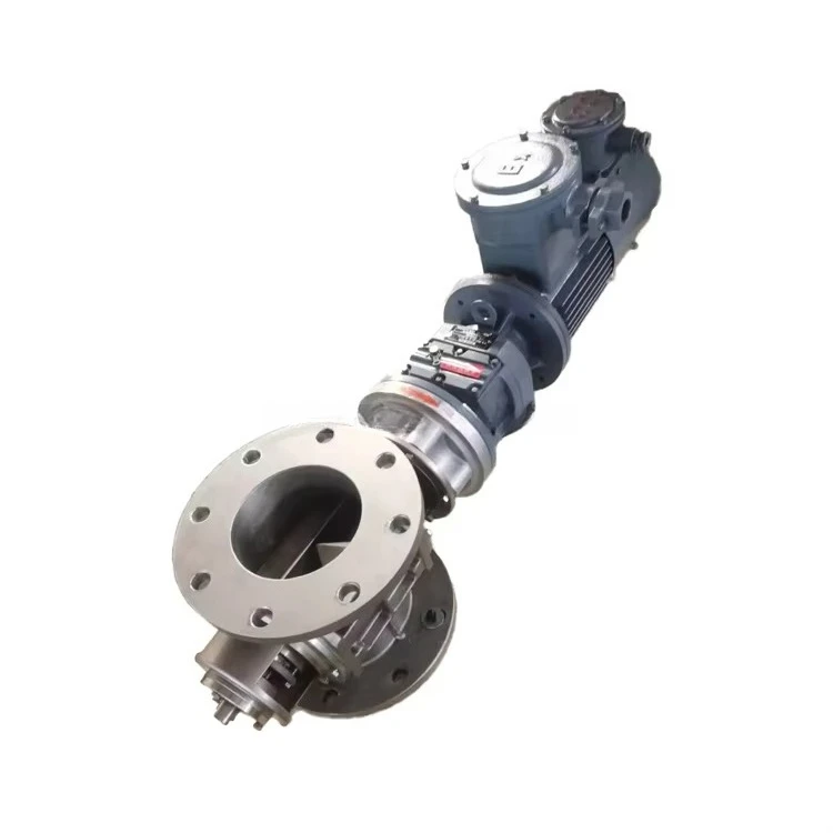 DN200 Rotary Valve 8" with Stainless Steel 304 Explosion-proof Motor for Woodchips view 4