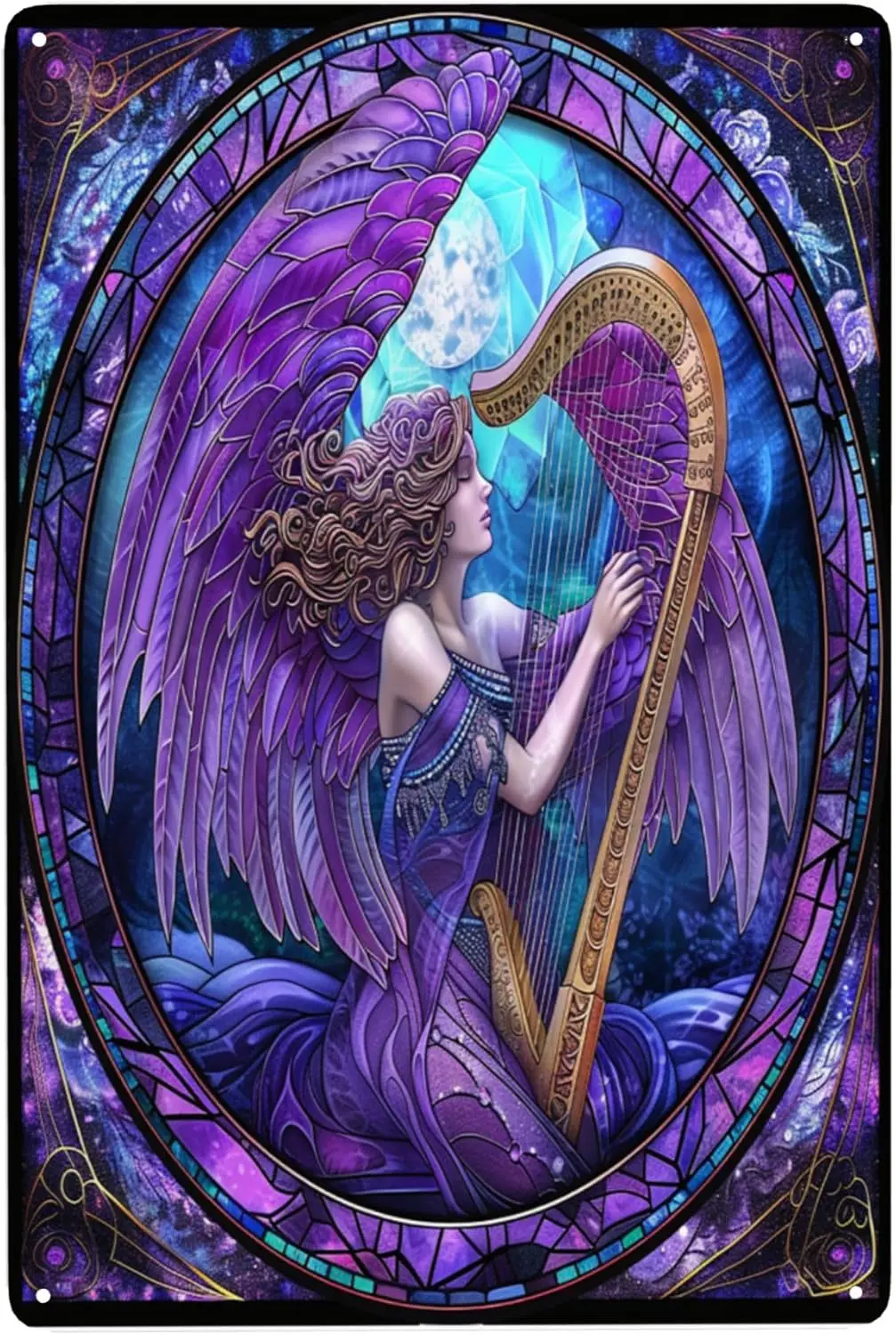 Decor 8''x12'' Classical Goddess Metal Poster Sign Decoration Retro Pictorial Wall Decor Home Restaurant Florist