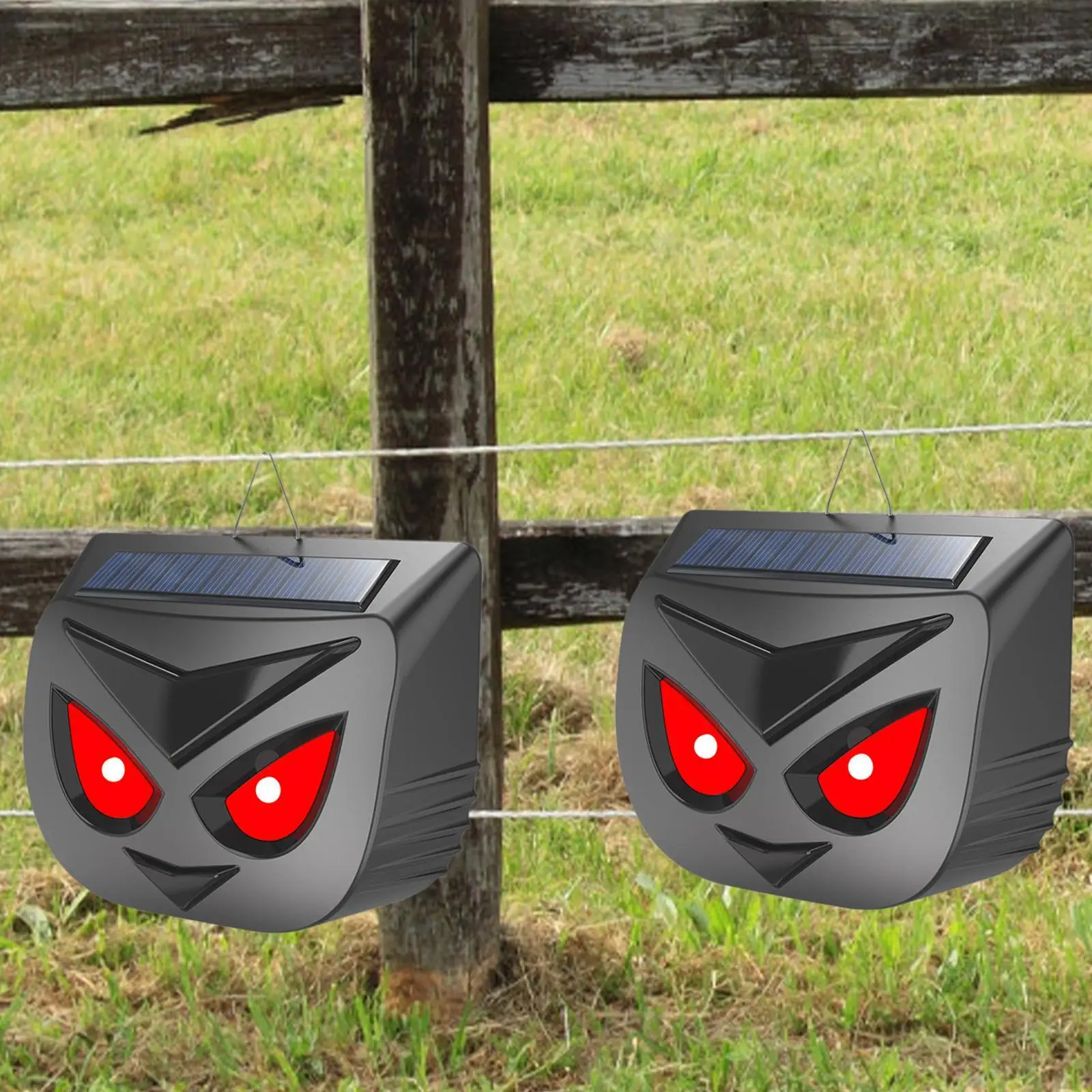 Solar Animals Repellence Outdoor Animals Scarer for Courtyard Yard Garden