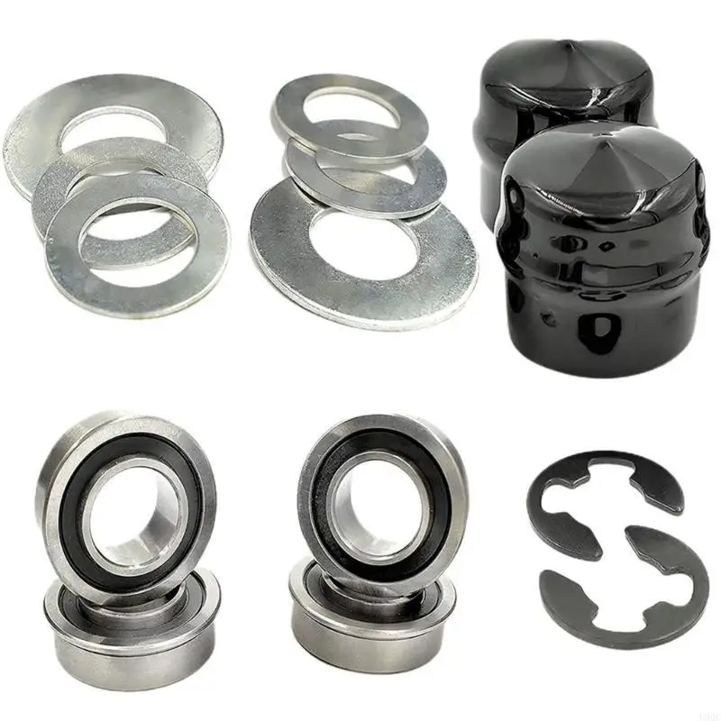 Complete Front Wheel Bearing Hubcap Retaining Washers for Lawn Mowers 9040HR New