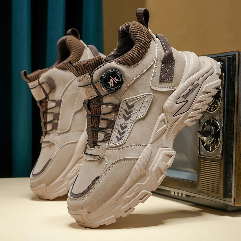 

Новая мужская повседневная прочная защитная обувь для работы на открытом воздухе, черная для альпинизма и пеших прогулок