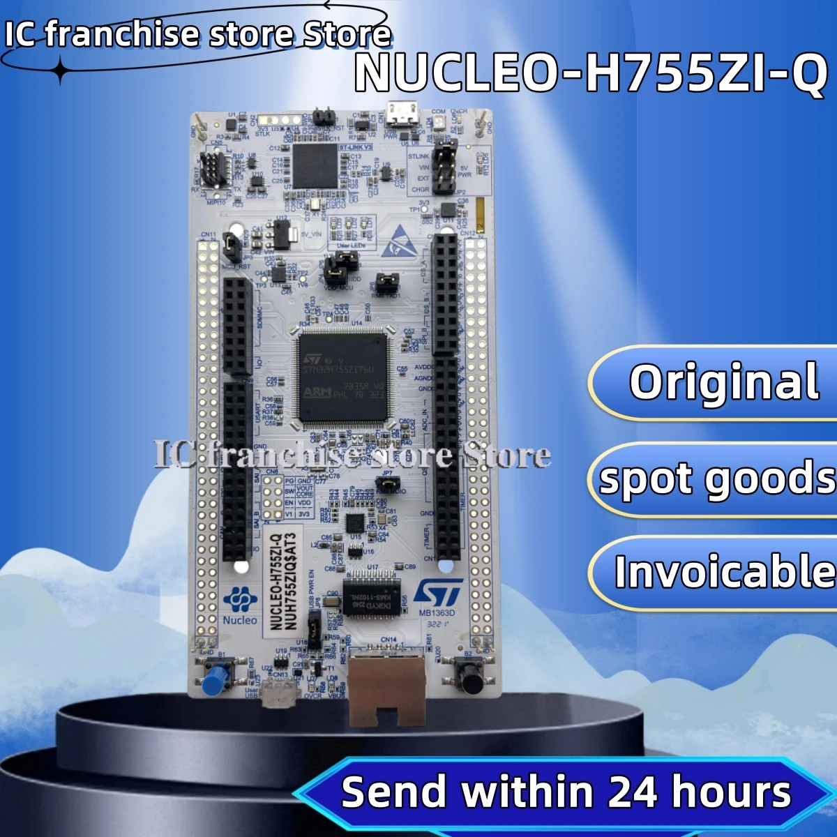 1PCS//LOT NUCLEO-H755ZI-Q STM32H755ZI MCU Nucleo-144 Development Board 100% Original stock