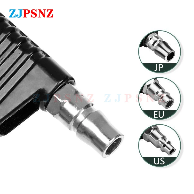 0-16Bar/0-220Psi Auto Tire Pressure Gauge Pressure Gun Type For Air Compressor Car Motorcycle SUV Inflator Pump Tire Repair Tool – Image 2