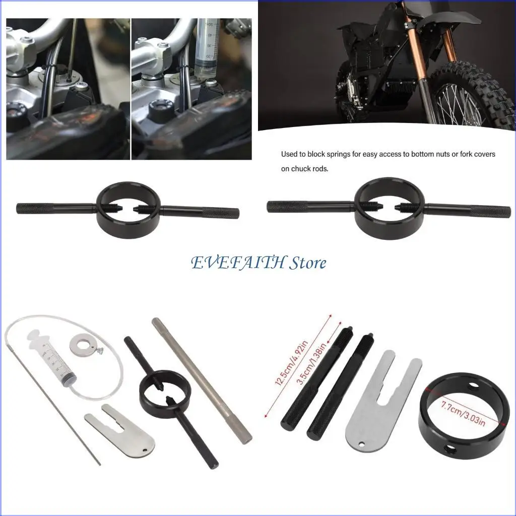 

124B Precise Fork Oil Level Measurement And Spring Compression Tools for Motorcycles