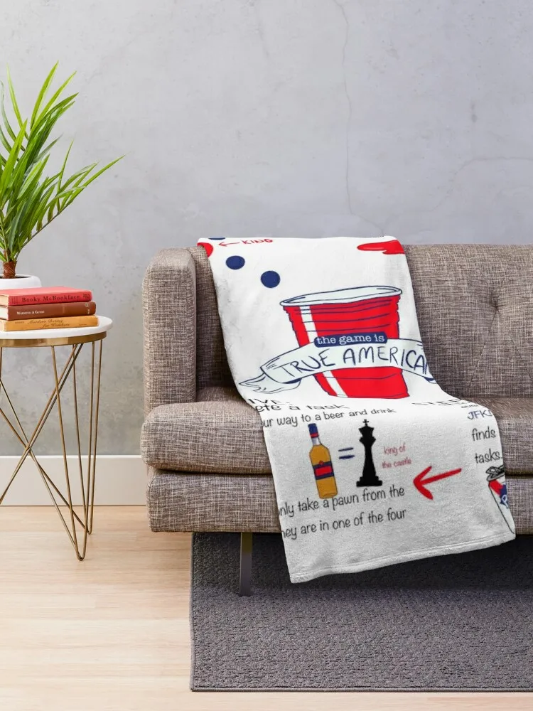 True American Rules Throw Blanket For Sofa Fashion Sofa Blankets Heavy Blanket Blankets For Bed