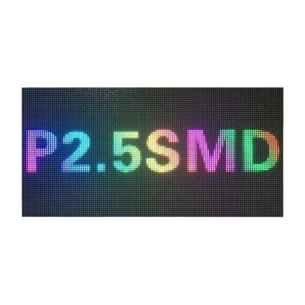 A40I P2.5 Indoor High Resolution Full Color 320x160mm LED Matrix Display Module 128x64 Pixel RGB Screen Display Panel view 2