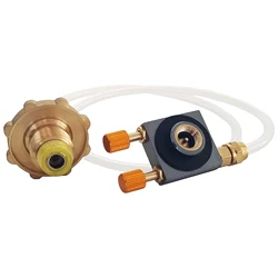 Propane Refill Adapter Hose Converter Refilling Empty Butane Refuel Gas adaptor Gas Transfer From LPG Cylinder