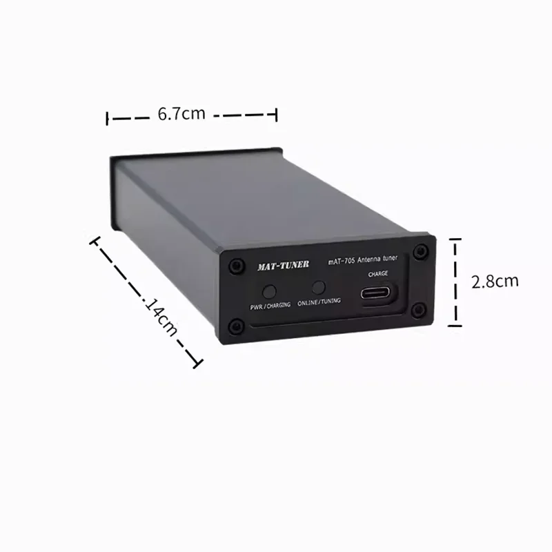 

MAT-705Plus 1.8MHz To 54MHz Automatic Antenna Tuner For IC-705 Transceiver