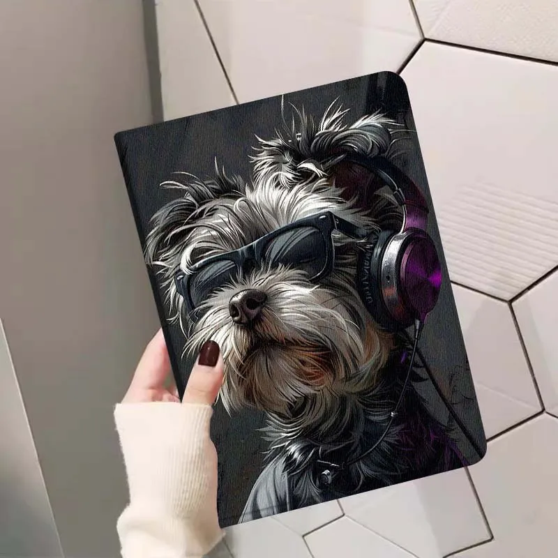 

Schnauzer Art Cute Pattern For Huawei Honor Pad 5 10 GT2 GT X9 X9a V9 X8a 9 V8 MagicPad 3 13 Foldable Tablet Case