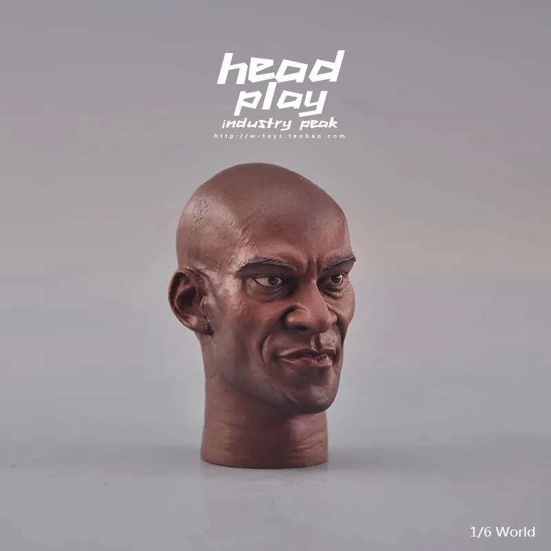 1/6 Headplay Tough Guy Peter Man Mensah Head Sculpt Carving dla 12-calowej figurki akcji zbierającej