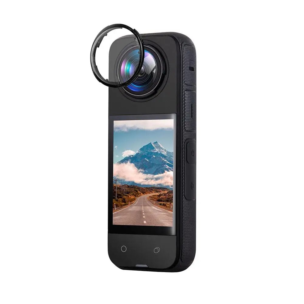 Suitable For Insta360 X4 Rotating Optical Tempered Glass/plastic Protective Mirror Anti Drop Mirror Accessories