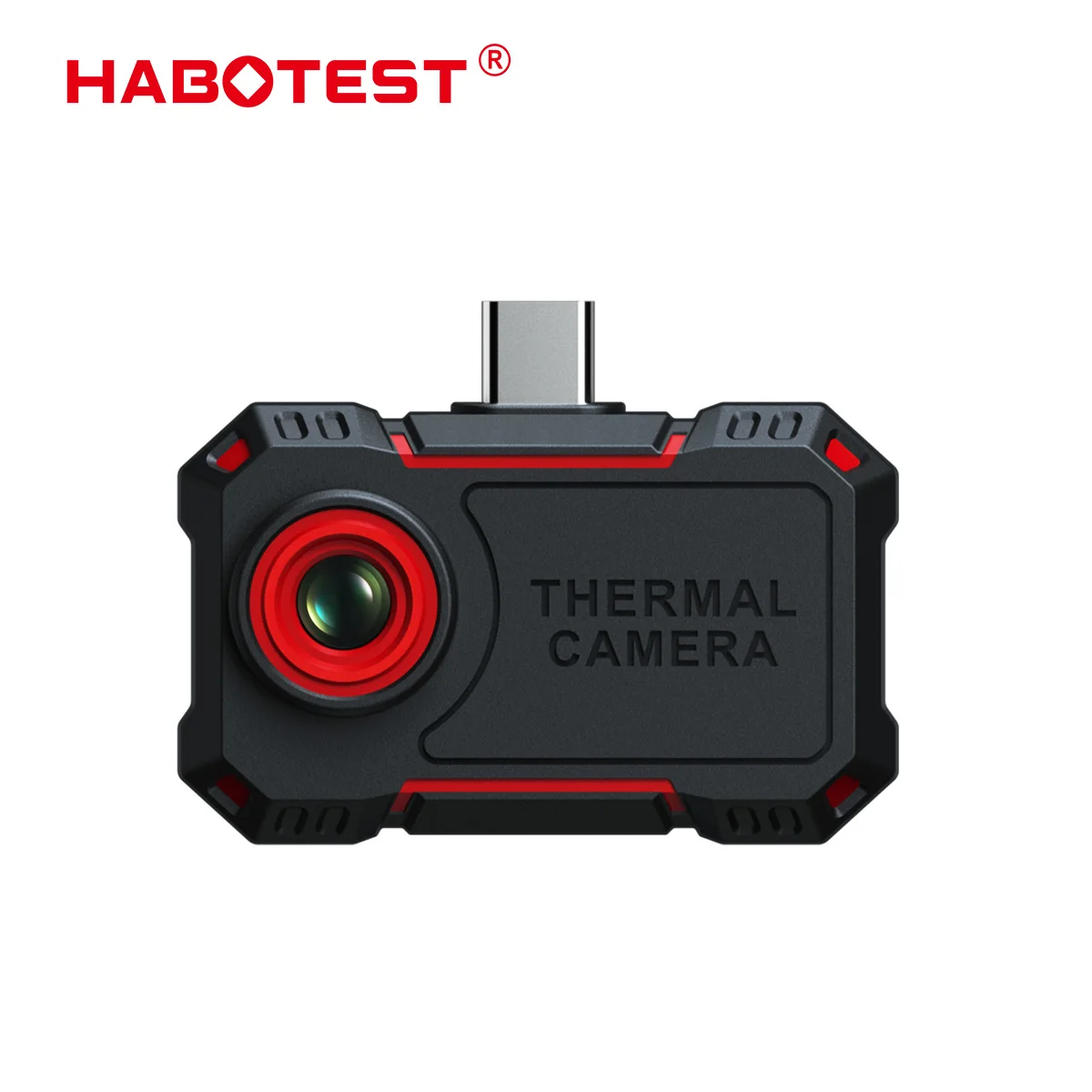 HABOTEST Smartphone Thermal Camera 256x192 IR Imager for iOS Android Floor Heating HVAC Circuit Industrial Temperature Detector