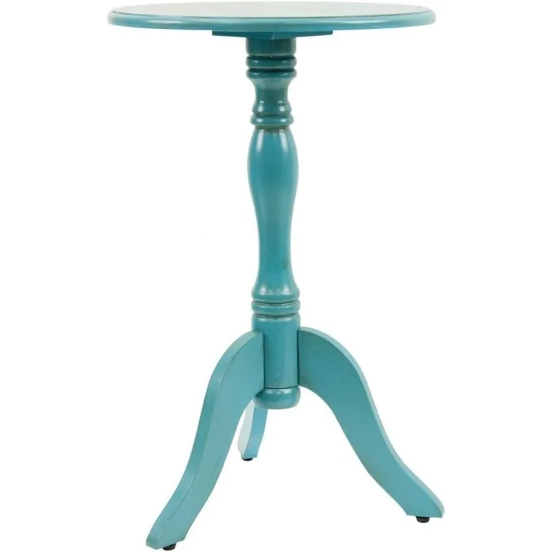 

Pedestal, Chic & Compact MDF Furniture for Traditional Stylish Spaces-(15" x 15" x 24") Simplify Round Accent Table