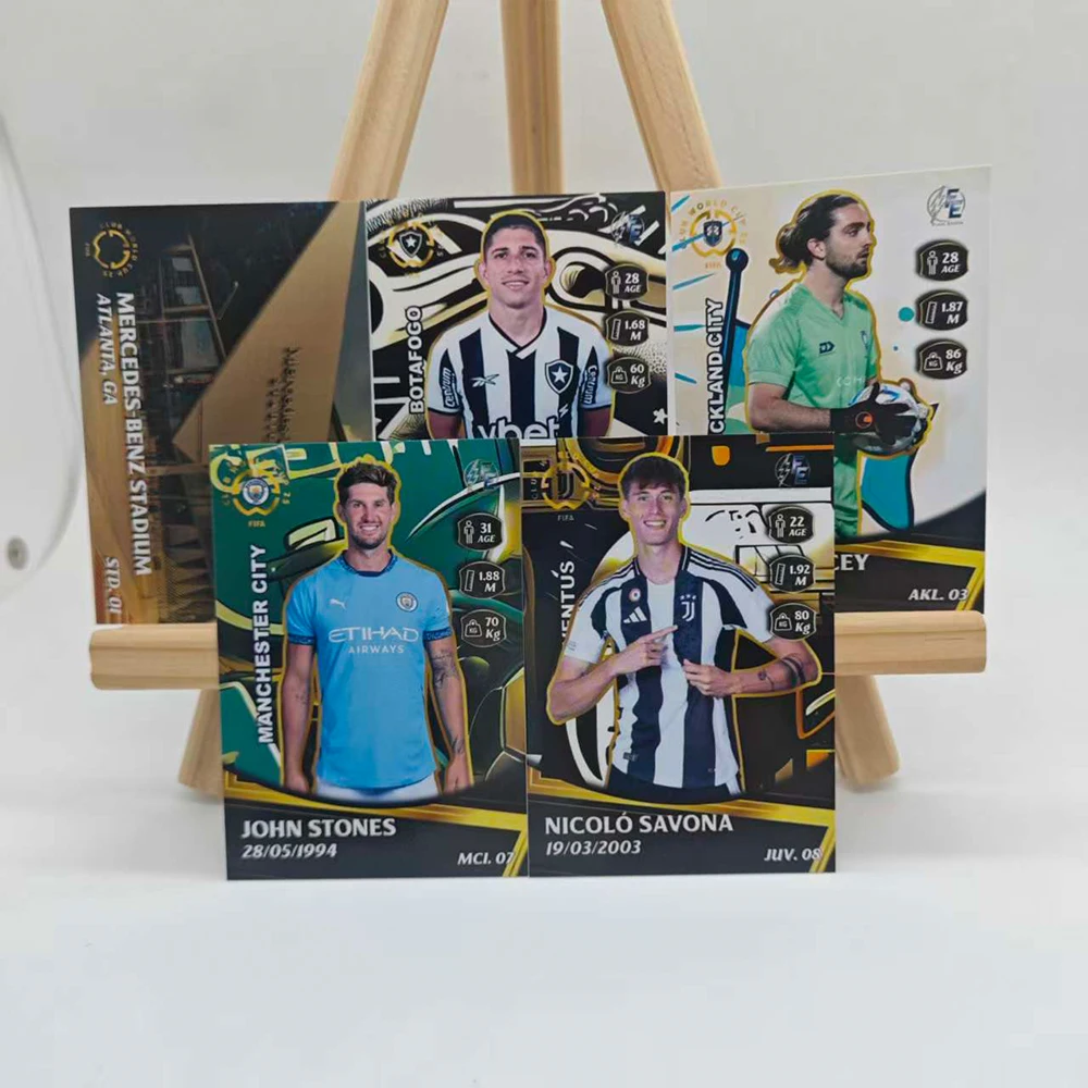 بانيني 2025 كأس العالم سيرجيو راموس أنجل دي ماريا هاري كين أرتثر كابرال بطاقة قابلة للجمع نسيج لامع هدايا المهرجان