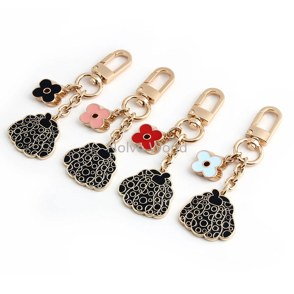 2/10/20PCS 100x35mm Plum blossom Shape Bag Pendant Keychain For Backpack Cartoon Toys Charm Key Chain Friends Gift Accessories