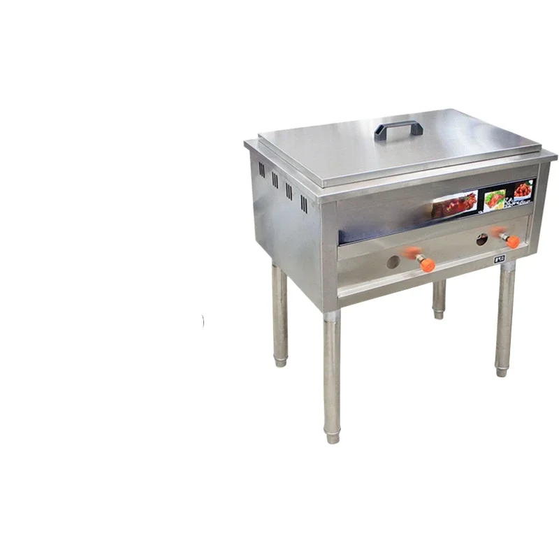 

Commercial Electric Fryer Single and Double Cylinder Deep Frying Pan Stall Deep Frying Pan Timing Temperature Control Large