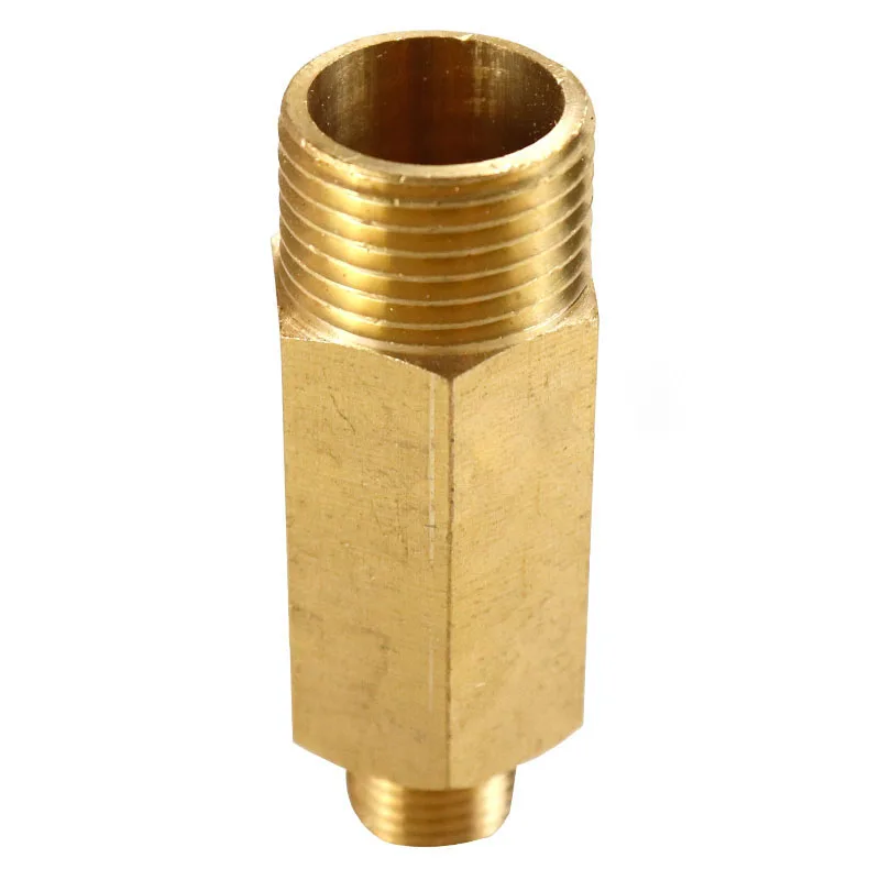 Copper External Direct Extension Pipe External Tooth threaded 1/8 1/4 3/8 1/2 3/4  Male to Male Thread Adapter