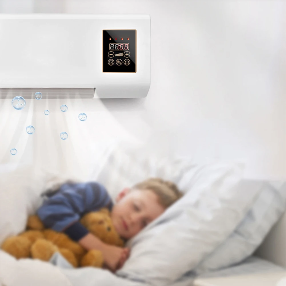 Mini-Warm klimaanlage 1800w Wand luftkühler Heizung Wand-Elektro haus für Schlafsaal/Schlafzimmer/Bad/Küche