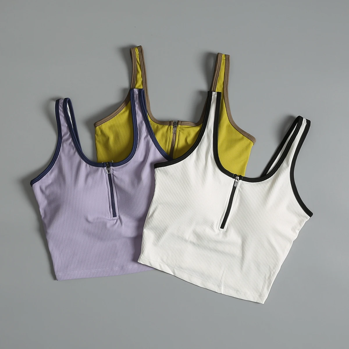 

Высокоинтенсивное спортивное нижнее белье для женщин, костюм для йоги, жилет, встроенный противоударный сбор, бег на улице, красивая одежда