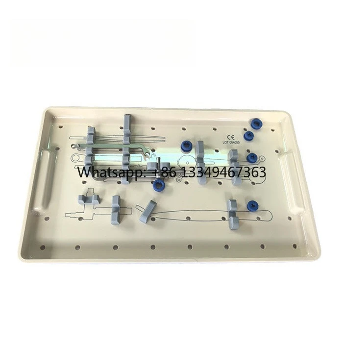Compatible Dental Surgical Kit Medical Grade Stainless Steel Drills Drivers Tool Set with Box
