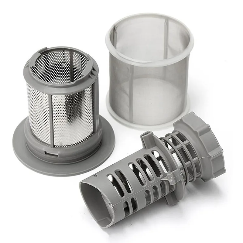 Accessories Mesh Filter Stainless Steel Replacement Kitchen Dishwasher Filter Mesh Filter Set Kitchen Dishwasher Filter Screen