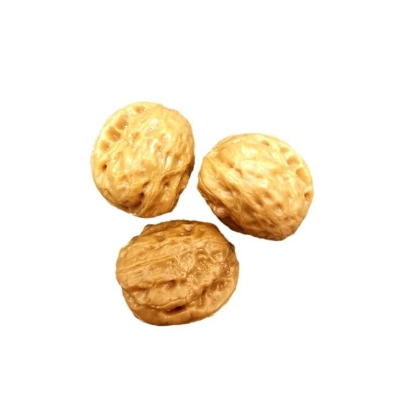 Fake Walnut Artificial Walnut Realistic Fruit Model Simulation Walnut for Kitchens Party Decorations Photography Props 15UB