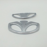 1pcs 3D ABS DAEWOO car Front Head Hood Bonnet Emblem Rear Tail Bumper Trunk Sticker Badge Styling