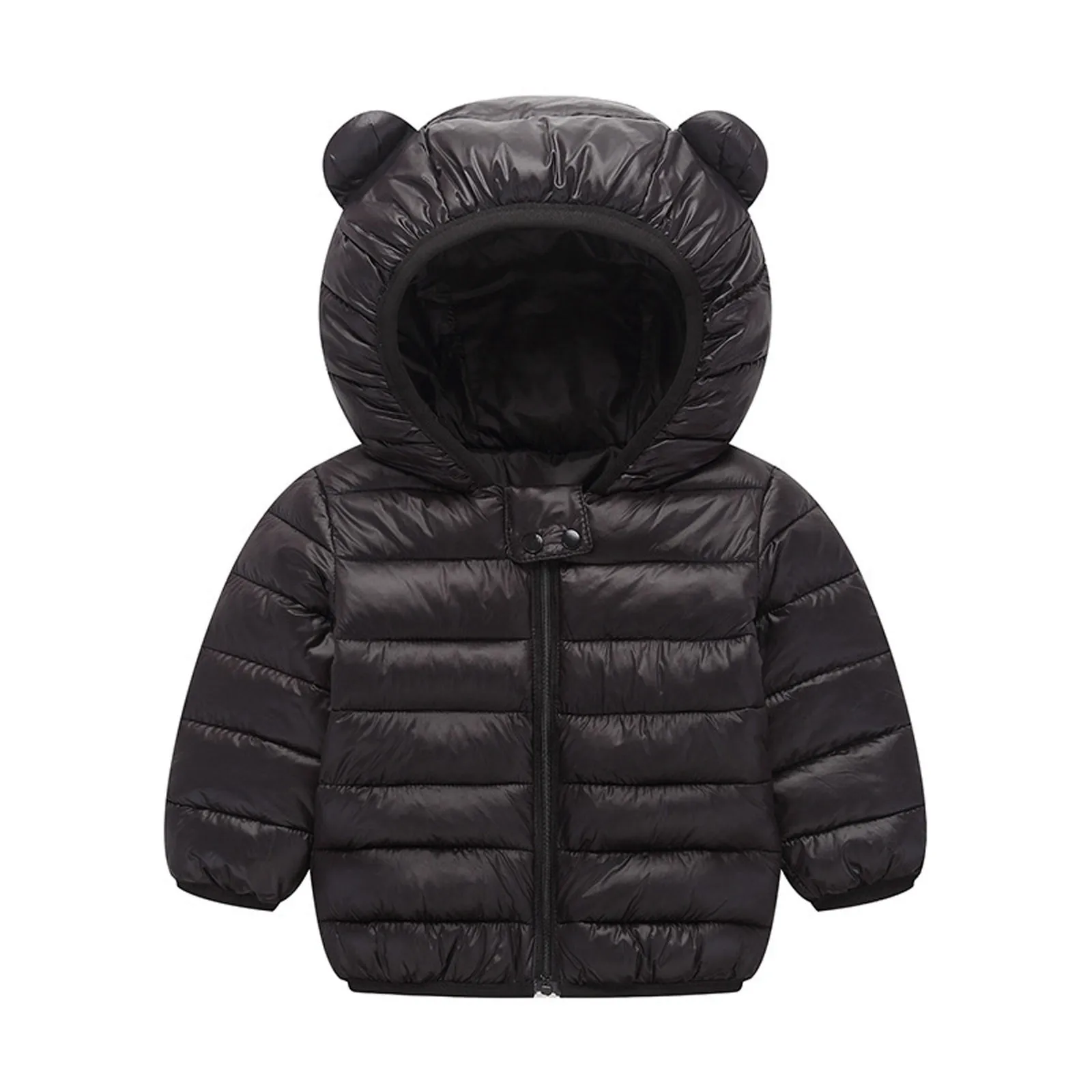 Chlidren Boys Girl Winter Coats Jacket Kids Zipthick Ears Snow Hoodie Clothes Children Clothes Girl Baby Boy Clothes детская оде