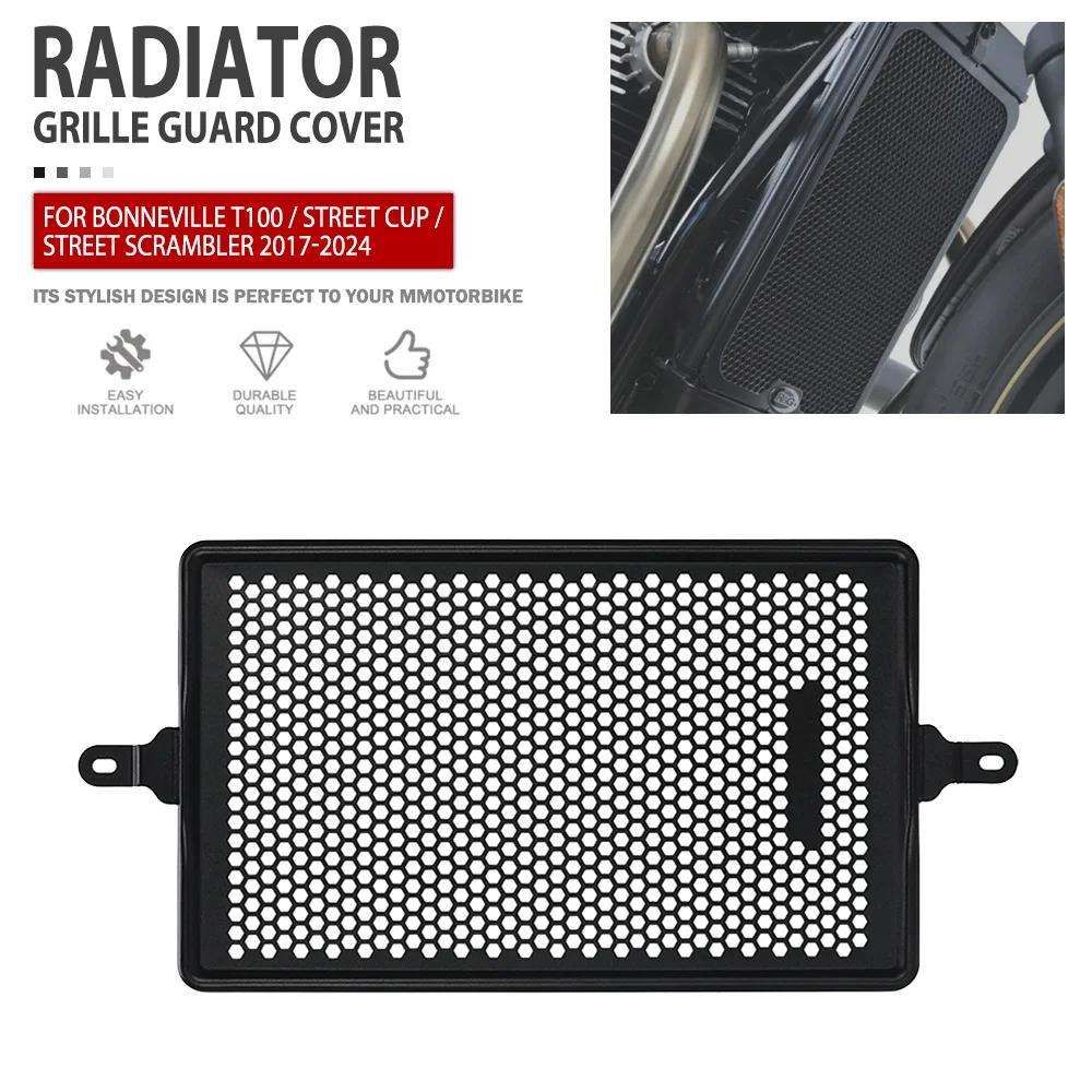 

Radiator Guard For Speed Twin 1200 2019 2020 2021 2022 2023 2024 Motorcycle Radiators Grille Cover Protector Accessories Parts