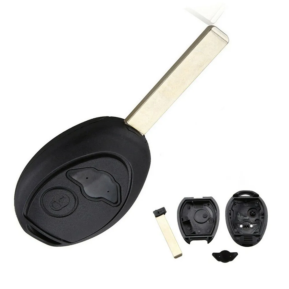 Key Key Shell for mini Cooper No Electronic Internals Remote for Rover for smart 2 Buttons 75 Case Shell Brand New