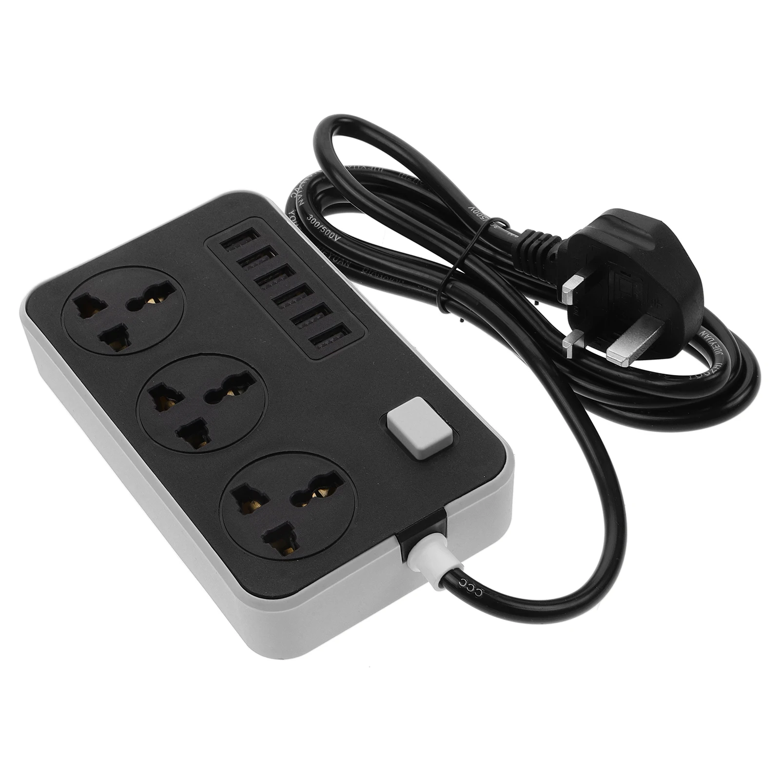 Usb قطاع الطاقة 1.8 متر تمديد الحبل عرام حماية 4 منافذ 3 منافذ USB المدمجة العمودي تصميم المحمولة منفذ السفر ل